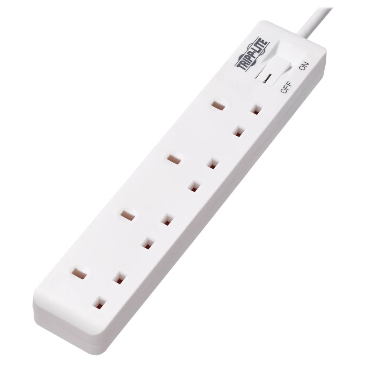 PS4B18 4-Outlet Power Strip - British BS1363A Outlets