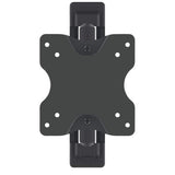Manhattan Wall Mount for TV & Monitors (Full Motion), For screens 13" to 27", VESA compatibility: 75x75mm and 100x100mm - check the dimensions of the four mounting holes on back of screen to ensure it fits, Max 20kg, Black, Bracket