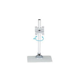 StarTech.com Single Monitor Stand - Adjustable - Steel - Silver