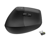 Logitech Lift Vertical Ergonomic Mouse for Business, Left