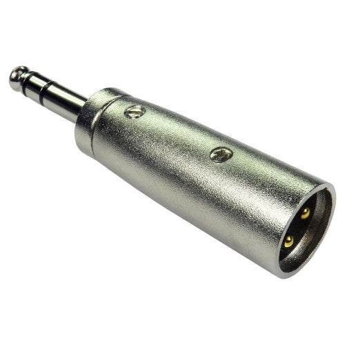 Cables Direct 3XLR-002 cable gender changer 6.35 mm XLR Metallic