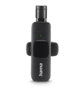 Hama Smart Wireless Black Lavalier/Lapel microphone