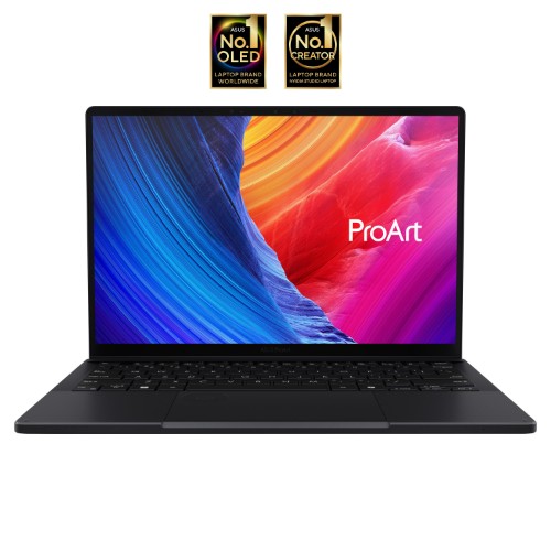 ASUS ProArt PX13 HN7306WV-LX009W Copilot+ PC AMD Ryzen AI 9 HX 370 Hybrid (2-in-1) 33.8 cm (13.3") Touchscreen 3K 32 GB LPDDR5x-SDRAM 1 TB SSD NVIDIA GeForce RTX 4060 Wi-Fi 7 (802.11be) Windows 11 Home Black