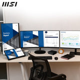 MSI Cubi NUC AI 1UMG Intel Core Ultra 7 155H, Barebone, NUC, SFF, Mini Computer, HTPC, (NO RAM, NO Storage, NO OS), Intel Graphics/DDR5/Dual ThunderBolt 4/Dual HDMI/Dual LAN/WiFi 6E/BT 5.3/VESA