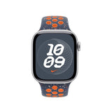 Apple MC2E4ZM/A smart wearable accessory Band Blue, Orange Fluoroelastomer