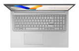 ASUS Vivobook 17 X1704VA-AU811W Intel Core 5 120U Laptop 43.9 cm (17.3") Full HD 8 GB DDR4-SDRAM 512 GB SSD Wi-Fi 6 (802.11ax) Windows 11 Home Silver