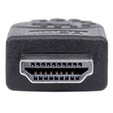 Manhattan HDMI 4K@30Hz Cable with Ethernet, 5m, Suitable for ALL 1080p/HD and majority of 4K uses (check your system 4K specification to be sure), Male to Male, Black, Ultra HD 4k x 2k, Lifetime Warranty, High Speed, Equivalent to HDMIMM15HS (except 40cm