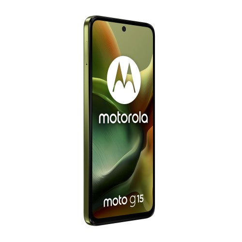 Motorola moto g15 17.1 cm (6.72") Dual SIM Android 15 4G USB Type-C 4 GB 128 GB 5200 mAh Green