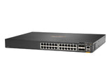 HPE Aruba Networking Aruba 6300F 24-port 1GbE & 4-port SFP56 Managed L3 Gigabit Ethernet (10/100/1000) 1U Grey