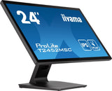 iiyama ProLite T2452MSC-B1AG computer monitor 60.5 cm (23.8") 1920 x 1080 pixels Full HD LED Touchscreen Black