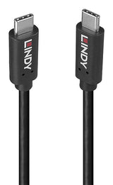Lindy 36976 USB cable USB 3.2 Gen 2x2 1 m USB C Black