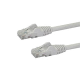 StarTech.com 10m CAT6 Ethernet Cable - White CAT 6 Gigabit Ethernet Wire -250MHz 100W PoE RJ45 UTP Network/Patch Cord Snagless w/Strain Relief Individually Tested