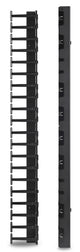 APC NetShelter Cable Management, Vertical Cable Manager, for NetShelter SX 600mm Wide 42U, Set of 2, 107 x 889 x 45 mm