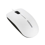 CHERRY MC 1000 Corded Mouse, Pale Grey, USB