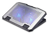 Hama Aluminium laptop cooling pad 39.6 cm (15.6") Black