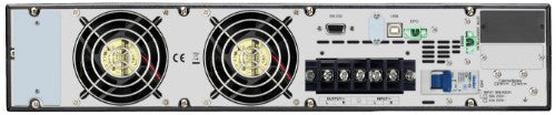 APC Easy UPS On-Line, 6kVA/6kW, Rackmount 2U, 230V, 1x Hard wire 3-wire(1P+N+E) outlet, Intelligent Slot, Extended runtime, No battery, W/O rail kit