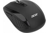 Acer Wireless Mouse MX202, Up to 1600 DPI, RF 2.4GHz Dongle, 6 Buttons, Black