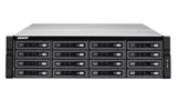 QNAP TS-EC1680U R2 NAS Rack (3U) Intel® Xeon® E3 V3 Family E3-1246V3 4 GB DDR3 QNAP Turbo System Aluminium, Black