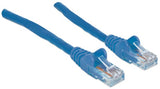 Intellinet Network Patch Cable, Cat6, 20m, Blue, CCA, U/UTP, PVC, RJ45, Gold Plated Contacts, Snagless, Booted, Lifetime Warranty