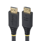 StarTech.com 20ft (6.1m) High Speed HDMI Cable with Gripping Connectors, 4K 60Hz/1440p 144Hz, HDR10/HDCP 2.2/ARC, 18Gbps, UHD HDMI 2.0 Cord for TV/Monitor/Display, TPE Jacket