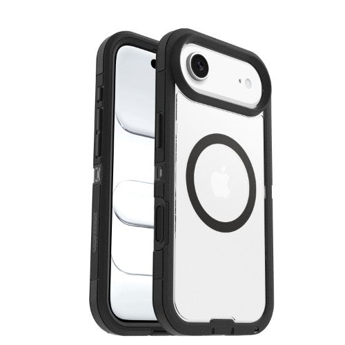 OtterBox Defender Pro XT Clear Series for Apple iPhone Air, transparent/black - No Retail Packaging