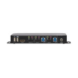 Tripp Lite B005-DPUA2-K 2-Port DisplayPort/USB KVM Switch - 4K 60 Hz, HDR, HDCP 2.2, IR, DP 1.4, USB Sharing, USB 3.0 Cables