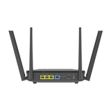 ASUS RT-AX52 wireless router Gigabit Ethernet Dual-band (2.4 GHz / 5 GHz) Black