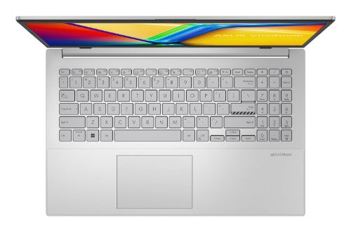 ASUS Vivobook Go 15 E1504GA-BQ979WS Intel® N N100 Laptop 39.6 cm (15.6") Full HD 4 GB DDR4-SDRAM 128 GB UFS Wi-Fi 6E (802.11ax) Windows 11 Home in S mode Silver
