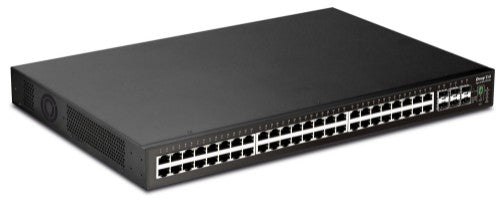 DrayTek VigorSwitch P2542x Managed L2+ Gigabit Ethernet (10/100/1000) Power over Ethernet (PoE) 1U Black