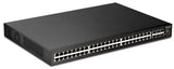 DrayTek VigorSwitch P2542x Managed L2+ Gigabit Ethernet (10/100/1000) Power over Ethernet (PoE) 1U Black