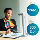 I.R.I.S. IRIScan Desk 7 Pro Overhead scanner 4912 x 3680 DPI A3 Black