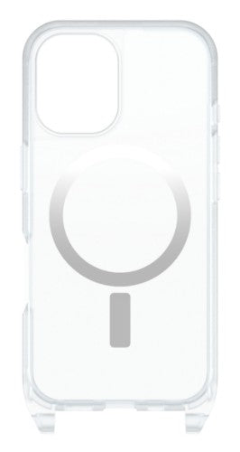 OtterBox React Necklace Series for MagSafe for iPhone 16, Clear