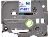 Brother TZE-223 DirectLabel blue on white Laminat 9mm x 8m for Brother P-Touch TZ 3.5-18mm/6-12mm/6-18mm/6-24mm/6-36mm