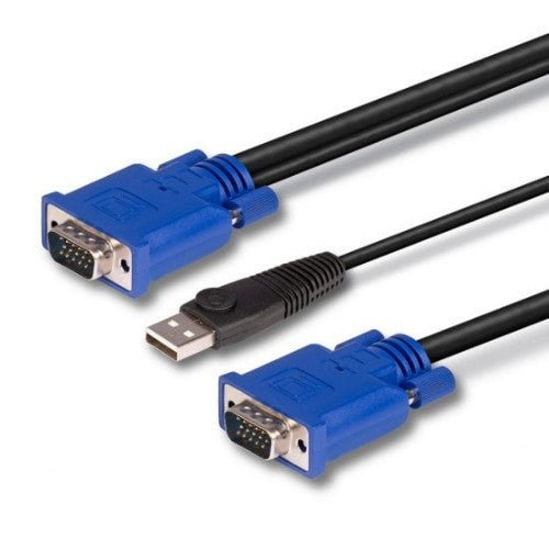 Lindy 2m Combined KVM and USB Cable