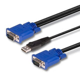 Lindy 2m Combined KVM and USB Cable