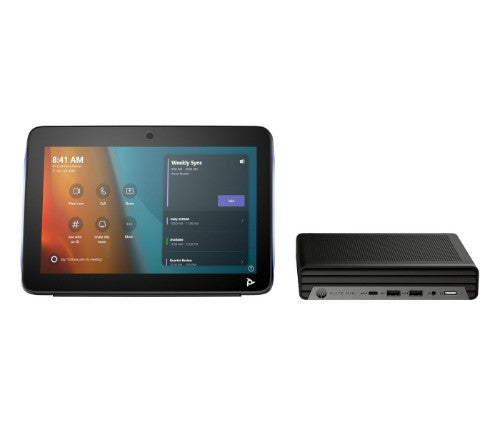 HP Poly Studio Base Kit G9 Plus for Microsoft Teams HP Mini IP PC w/TC10