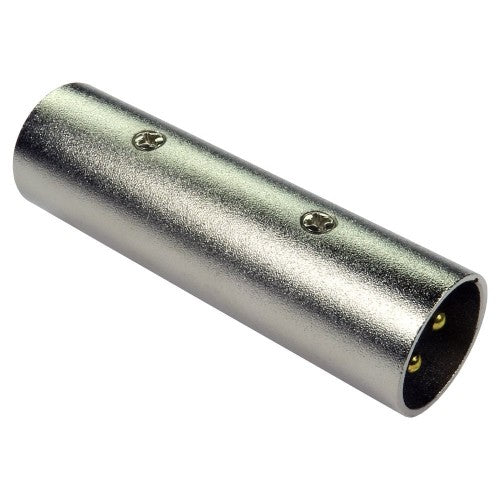 Cables Direct 3XLR-004M cable gender changer XLR Metallic