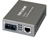 TP-Link Omada MC110CS network media converter 100 Mbit/s 1310 nm Single-mode Black