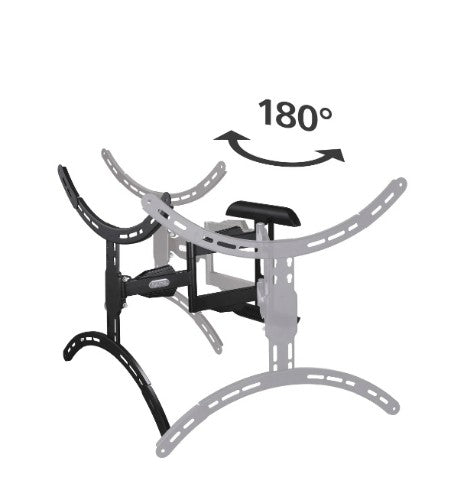 Hama TV Wall Bracket, Swivel, Tilt, Pull-out, 191 cm (75) up to 45 kg