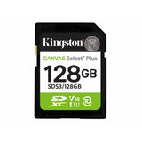 Kingston Technology 128GB SDXC Canvas Select Plus Gen3 150MB/s C10 UHS-I U1 V10