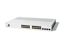 Cisco Catalyst 1200-24P-4G Smart Switch, 24 Port GE, PoE, 4x1GE SFP, Limited Lifetime Protection (C1200-24P-4G)