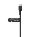 Belkin CAC004HQ1.5MBK USB cable USB 2.0 1.5 m USB C 2 x USB C Black