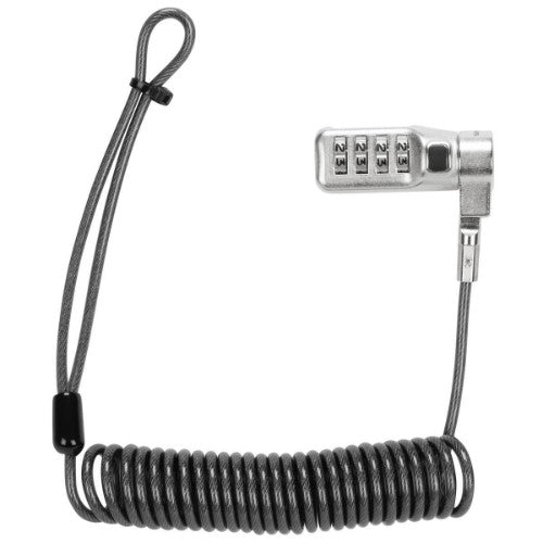 Targus DEFCON 3-in-1 cable lock Silver 2 m