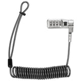 Targus DEFCON 3-in-1 cable lock Silver 2 m