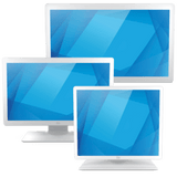 Elo Touch Solutions 1903LM 48.3 cm (19") LCD 225 cd/m² SVGA White Touchscreen