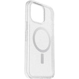 OtterBox Symmetry Series Clear for MagSafe for iPhone 15 Pro Max, Stardust (Clear Glitter)