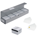 Zebra Premier PVC Card, 30 mil Low Coercivity Mag. Stripe (5 packs x 100)