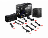 MSI MPG A850G PCIE5 power supply unit 850 W 24-pin ATX ATX Black