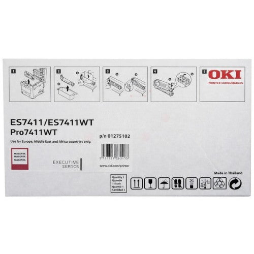 OKI 01275102 Drum kit magenta, 20K pages for OKI ES 7411/WT/Pro 7411 WT