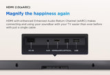 TCL S45H 2.0ch Pro A-i-O Deep Bass S/bar Black 2.0 channels 50 W